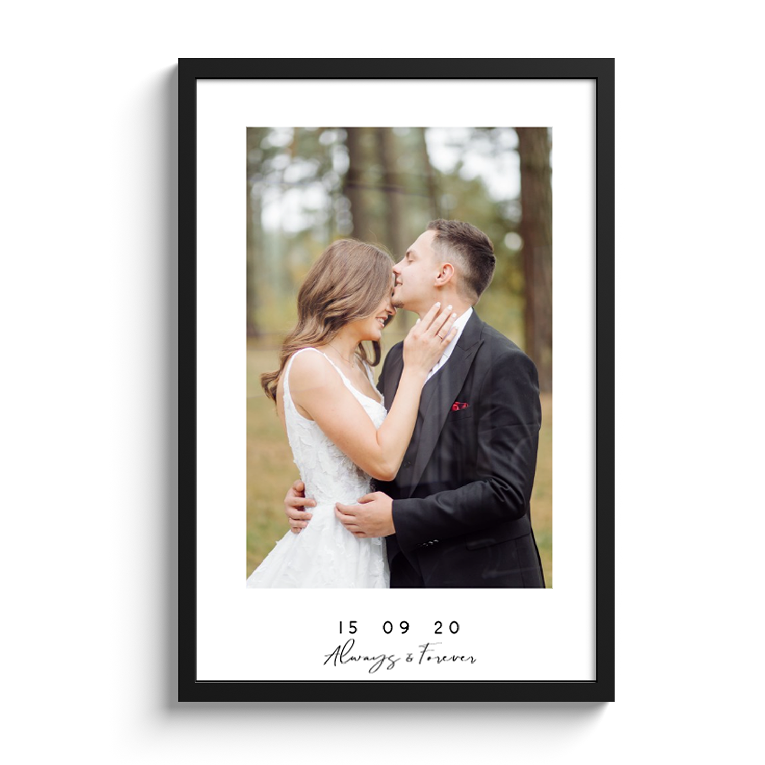 Personalisierte poster Hochzeit