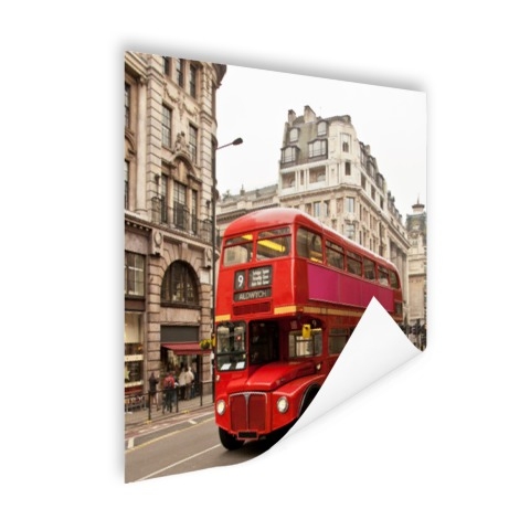 Roter Doppeldecker London Poster